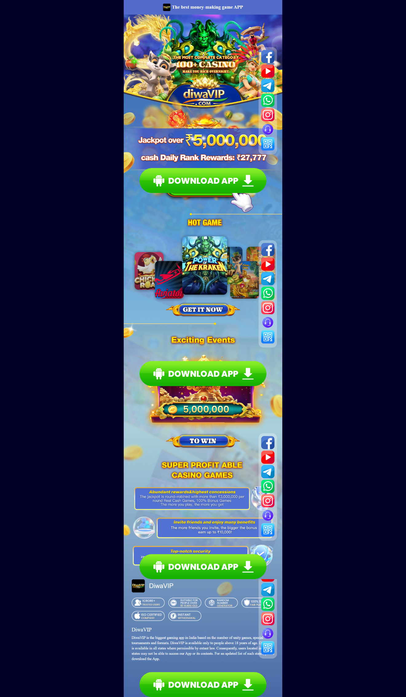 DIWA VIP APK Free Cash Withdrawal Screenshot - Jaiho Yono Games